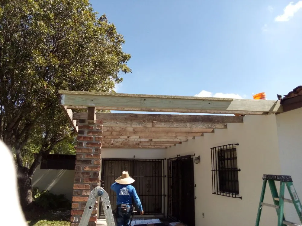 Slide of Union American Roofing