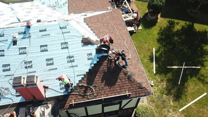 Slide of Union Roofing Company