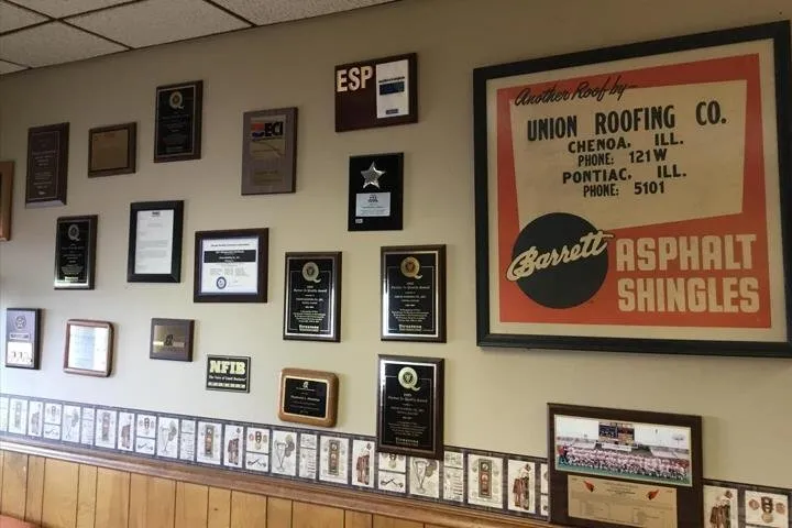 Slide of Union Roofing Company