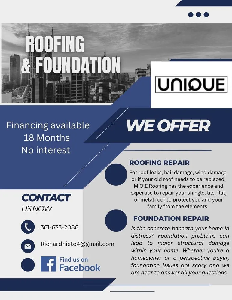Slide of Unique Roofing and Foundation