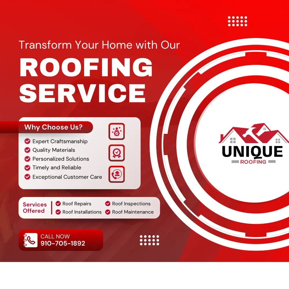 Slide of Unique Roofing