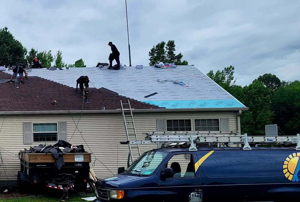 Slide of United American Roofing