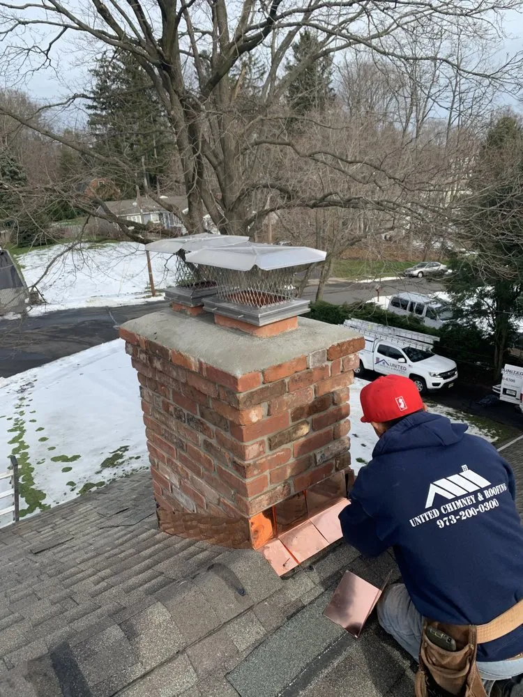 Expert storm damage roof repair same-day service in Parsipanny, NJ by United Chimney & Roofing