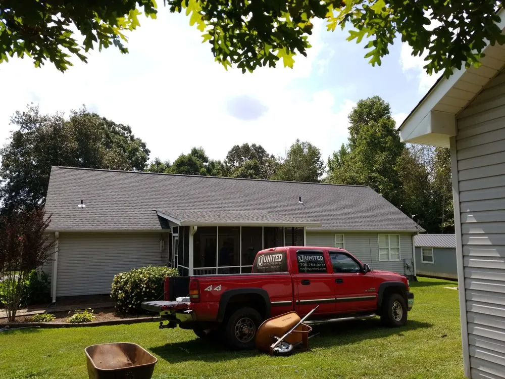 Slide of United Contracting and Roofing