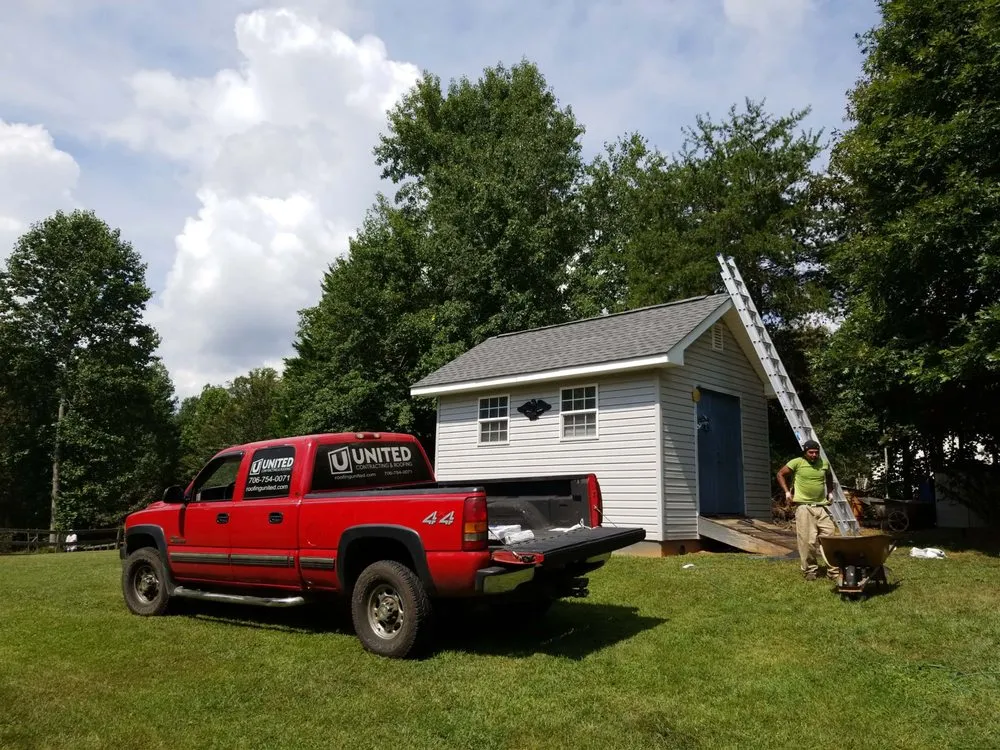 Slide of United Contracting and Roofing