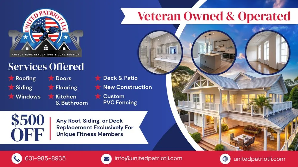 Reliable metal roofing installation in Suffolk County, NY - United Patriot Contracting