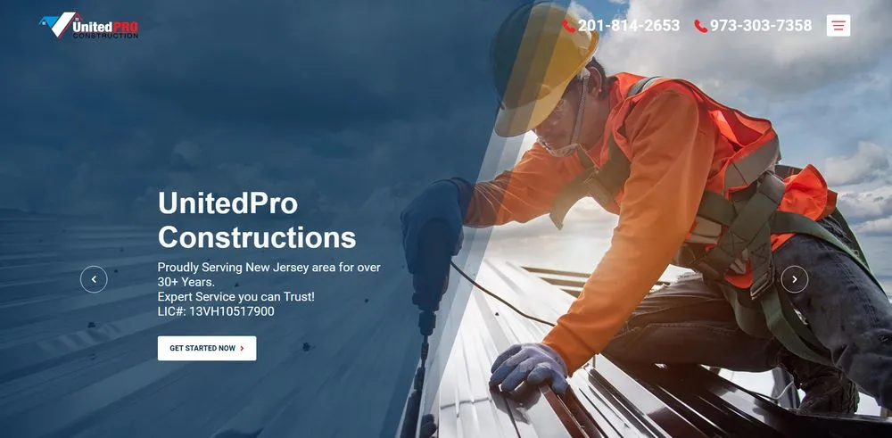 Slide of United Pro Construction