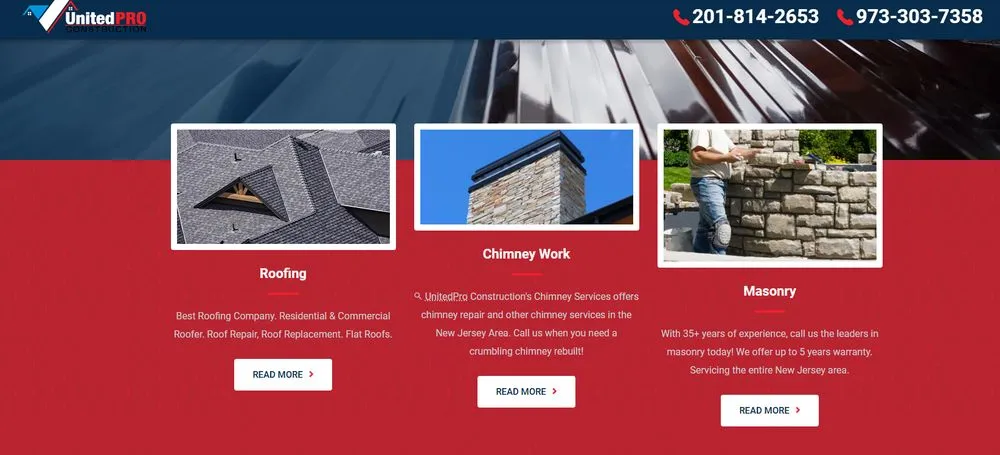 Slide of United Pro Construction