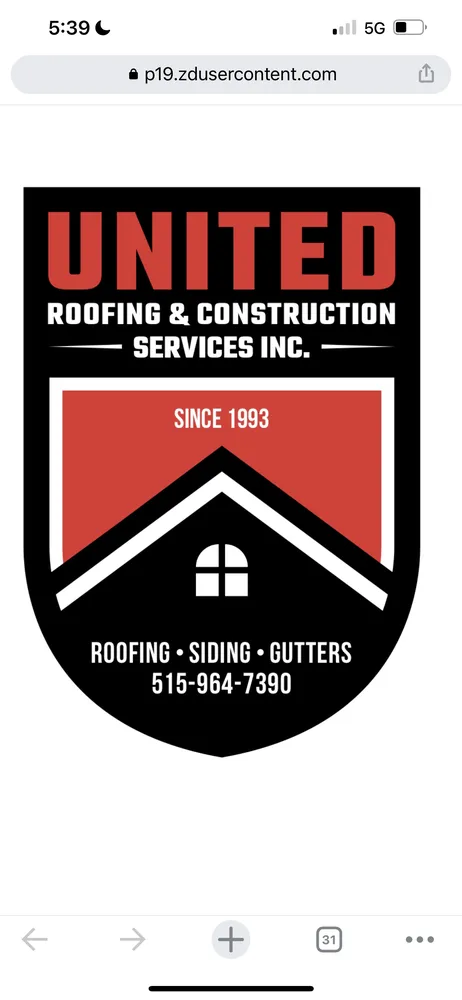 Slide of United Roofing & Construction Services