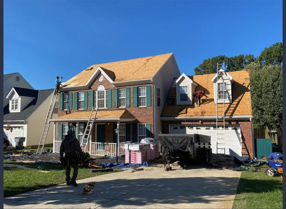 Professional flat roof repair after storm damage in Indian Land, SC by United Roofing