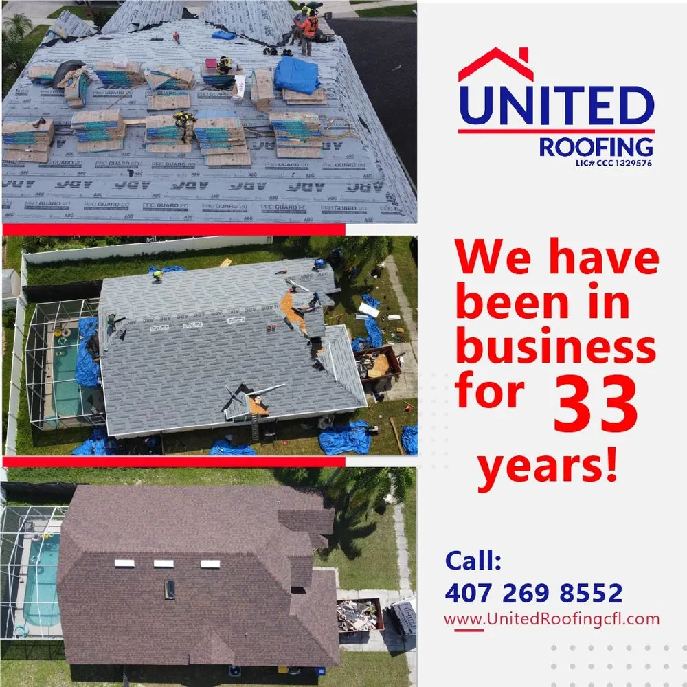 Slide of United Roofing
