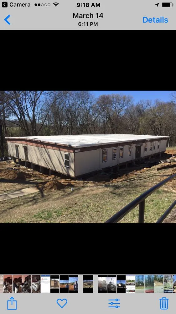 Slide of United veterans Construction