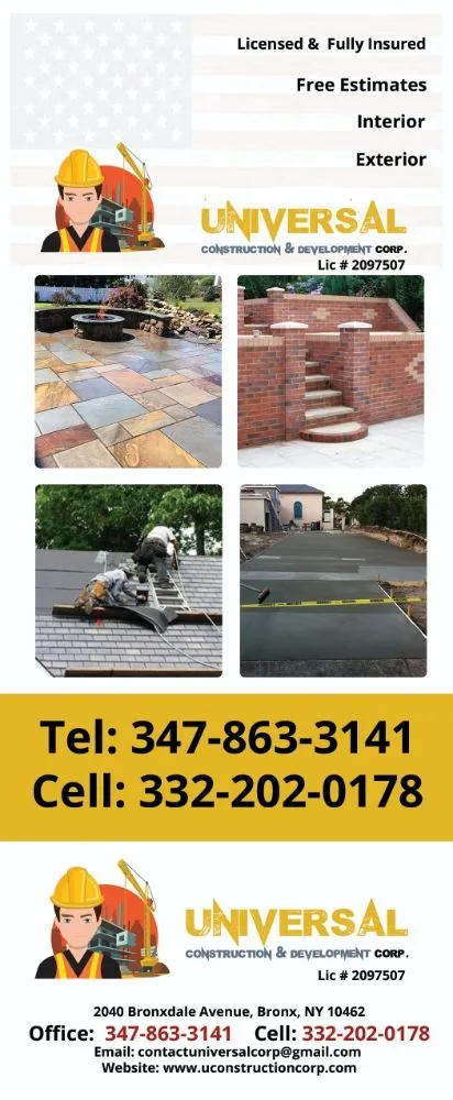 Slide of Universal Construction & Development