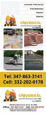 Universal Construction & Development Logo