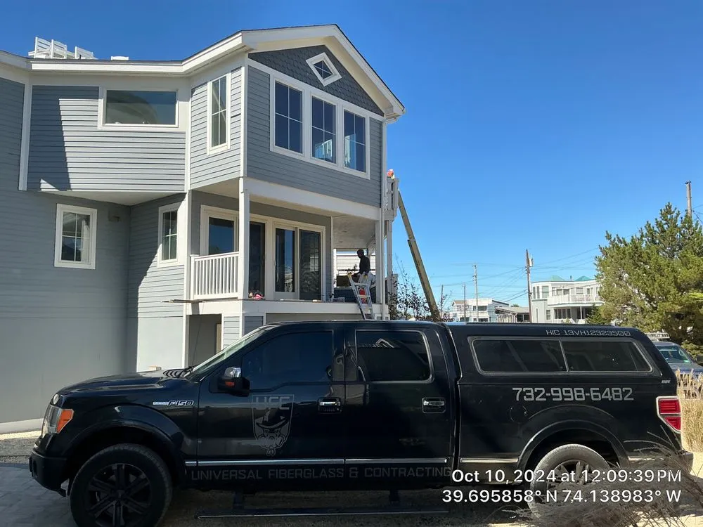 Trusted roof leak repair for homes across Long Beach Island, NJ - Universal Fiberglass and Contracting