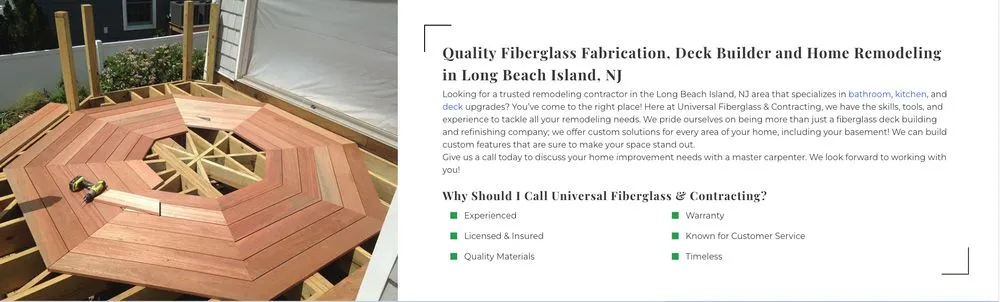Emergency metal roofing installation for homes in Long Beach Island, NJ by Universal Fiberglass and Contracting