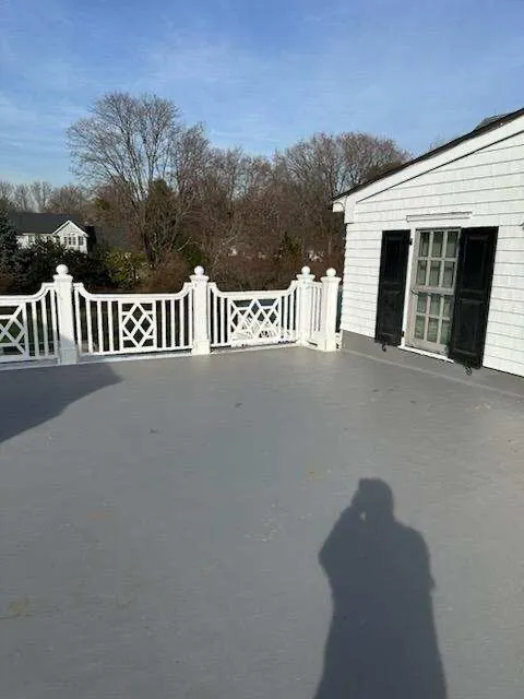 Emergency roof inspection after storm damage in Long Beach Island, NJ by Universal Fiberglass and Contracting