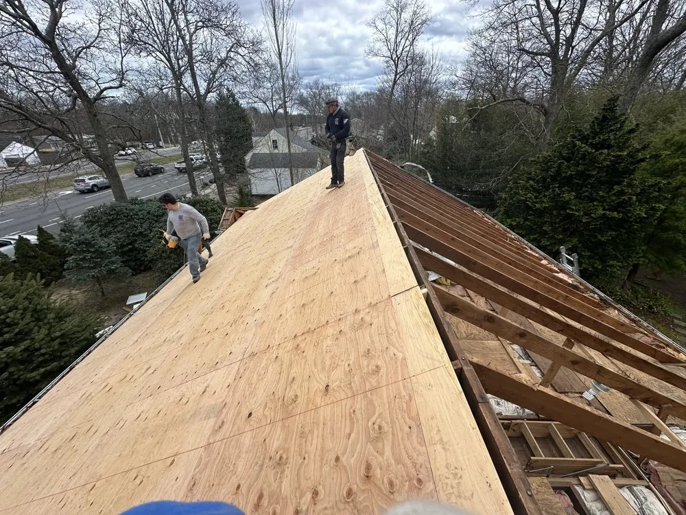 Trusted metal roofing installation with free inspection in Selden Ny, NY by Universal Roofing & Chimney