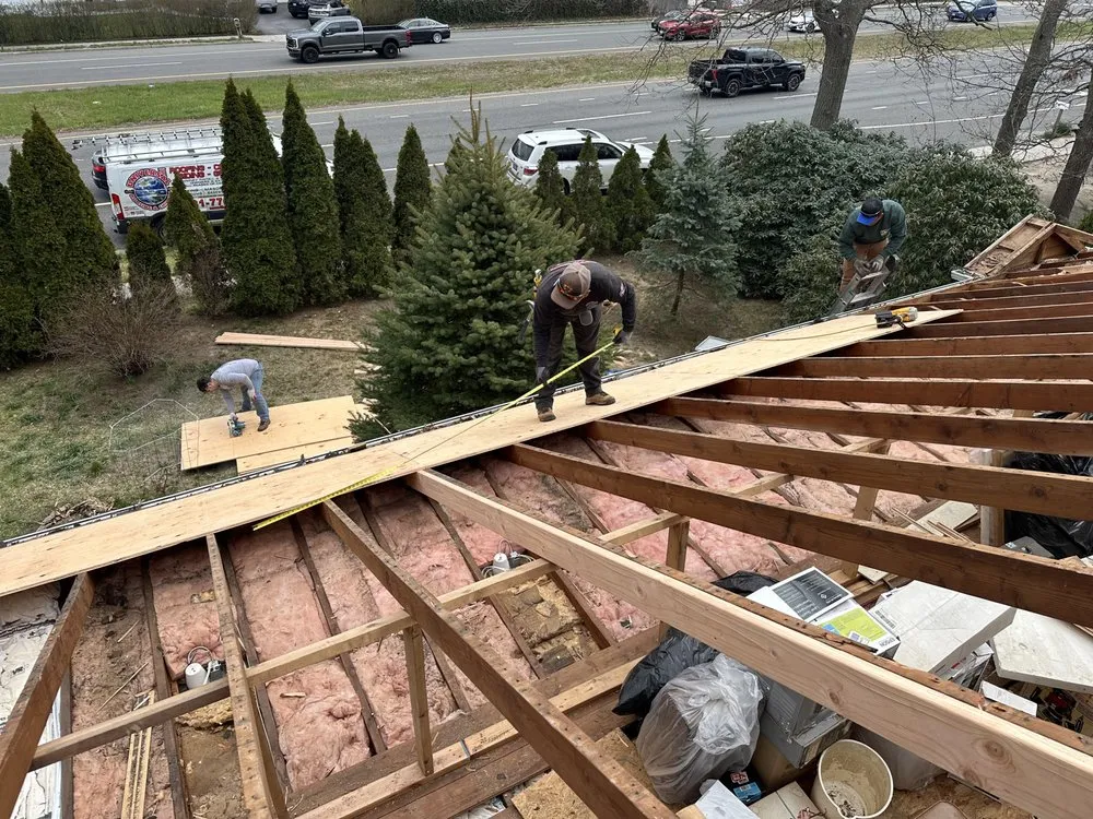 Professional roof inspection in Selden Ny, NY by Universal Roofing & Chimney