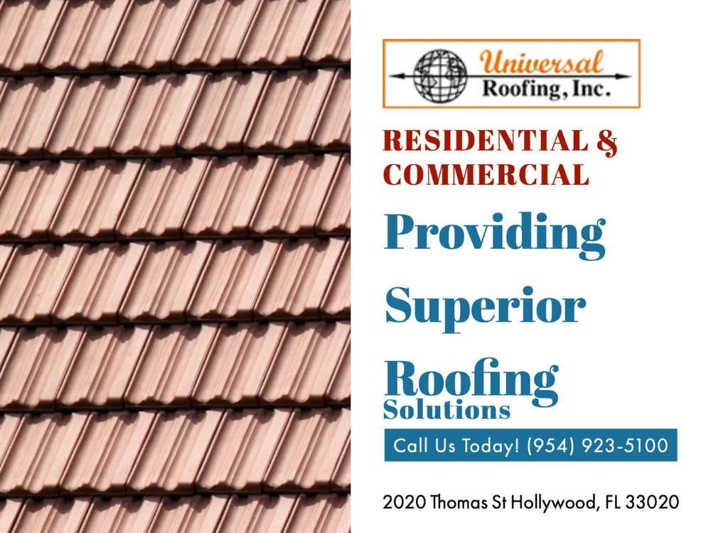 Slide of Universal Roofing