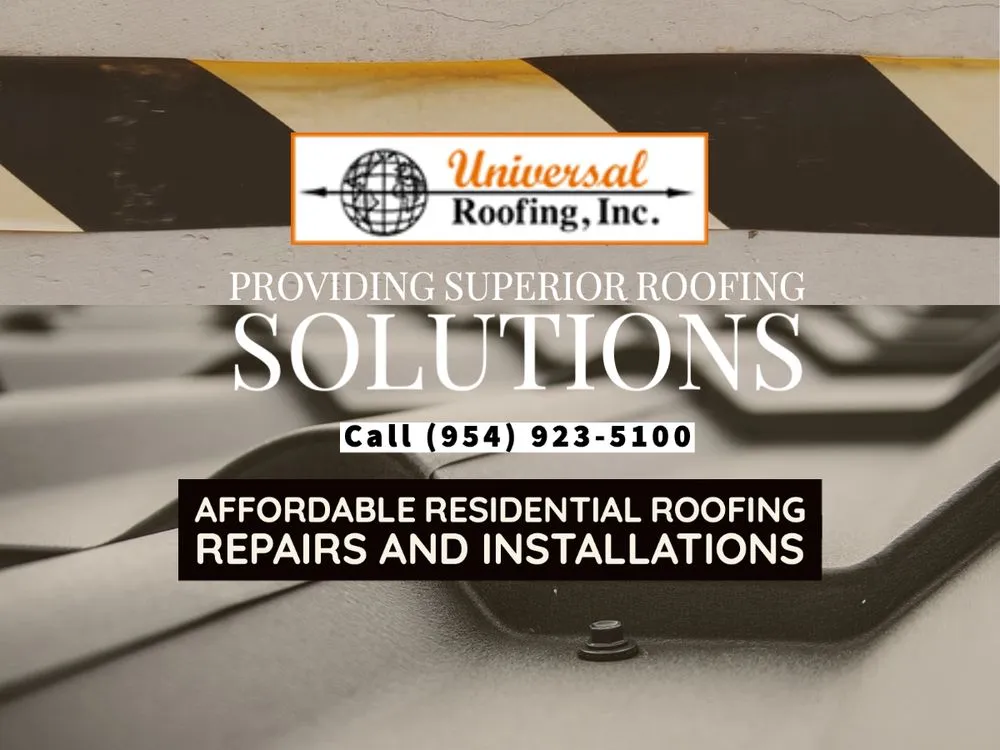 Slide of Universal Roofing