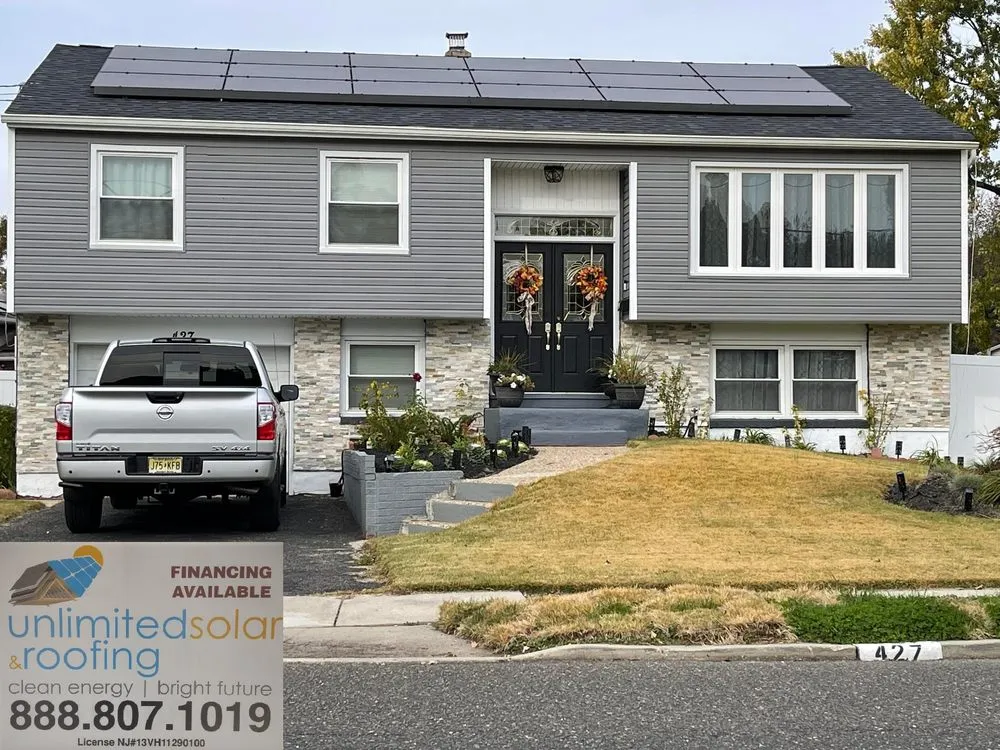 Slide of Unlimited Solar and Roofing