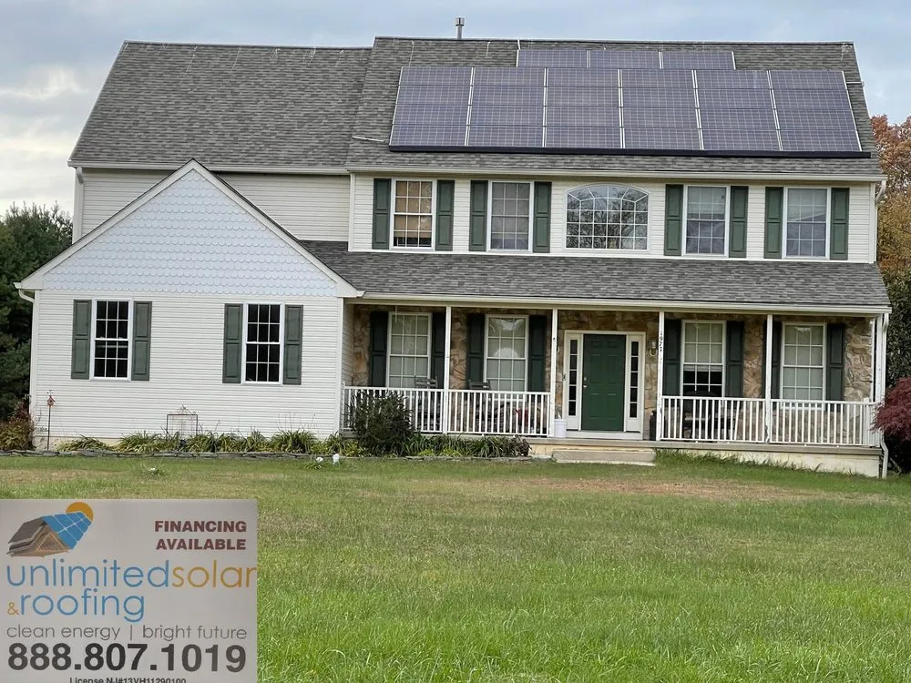 Slide of Unlimited Solar and Roofing