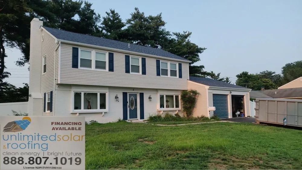 Slide of Unlimited Solar and Roofing