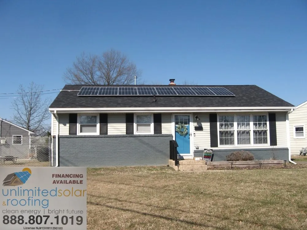 Slide of Unlimited Solar and Roofing