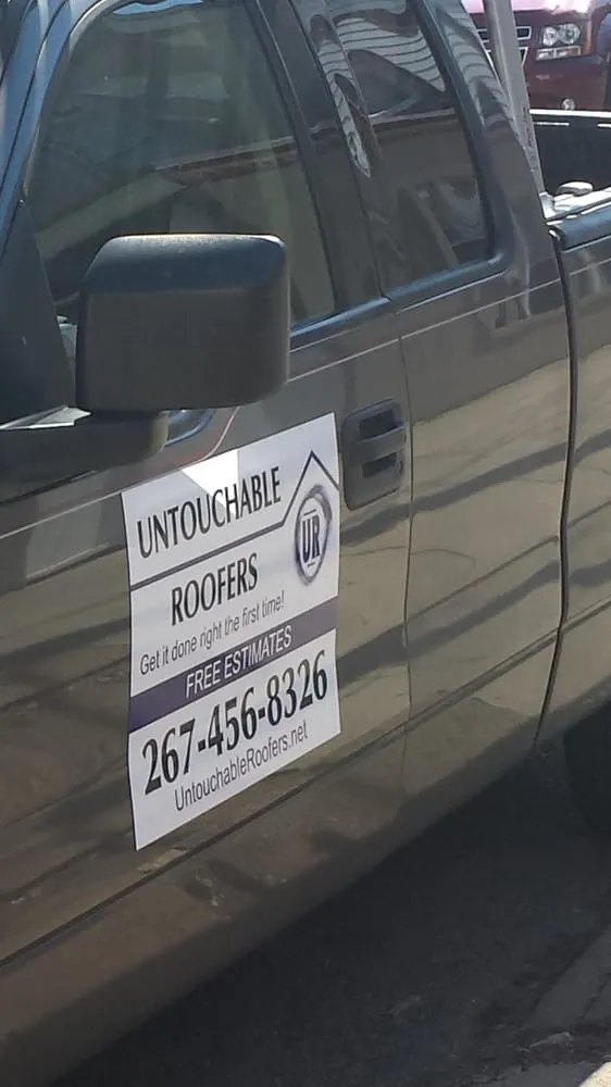 Slide of Untouchable Roofers