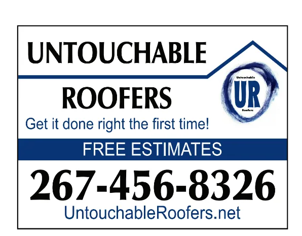 Slide of Untouchable Roofers