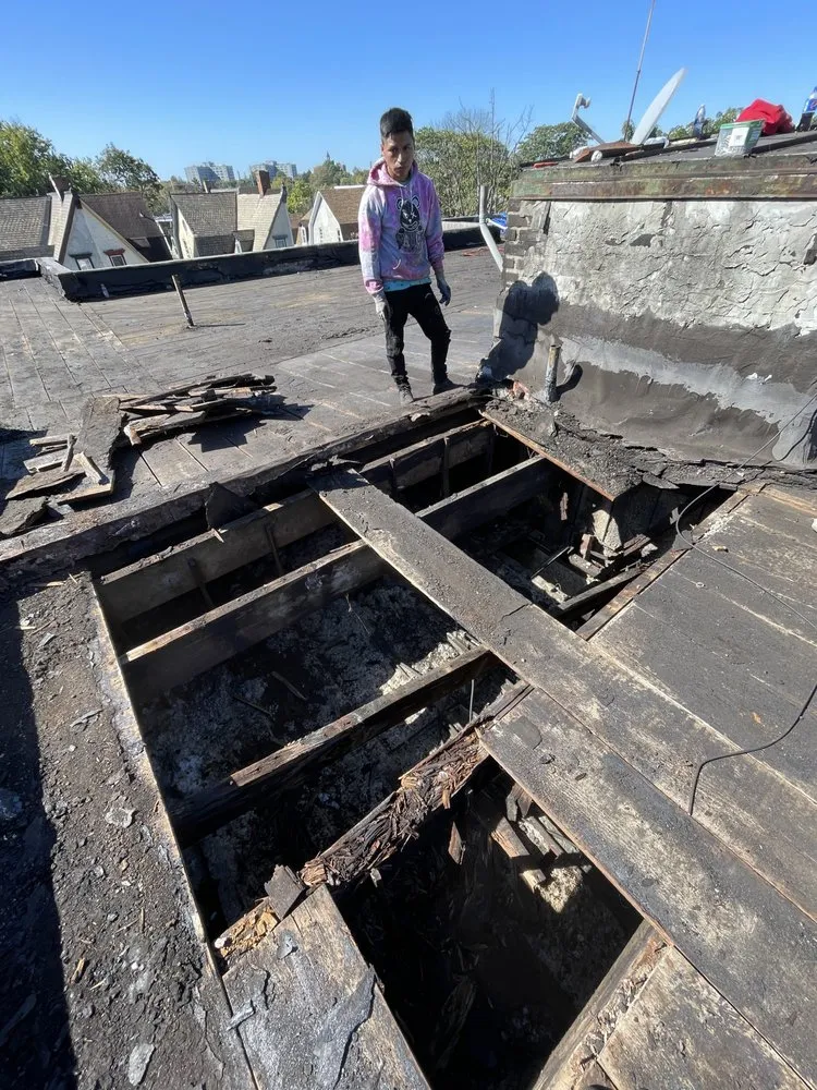 Slide of Up On The Roofs