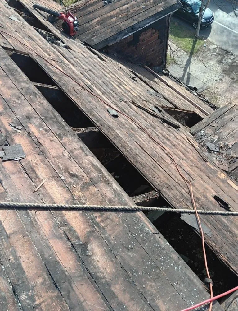 Slide of Up On The Roofs