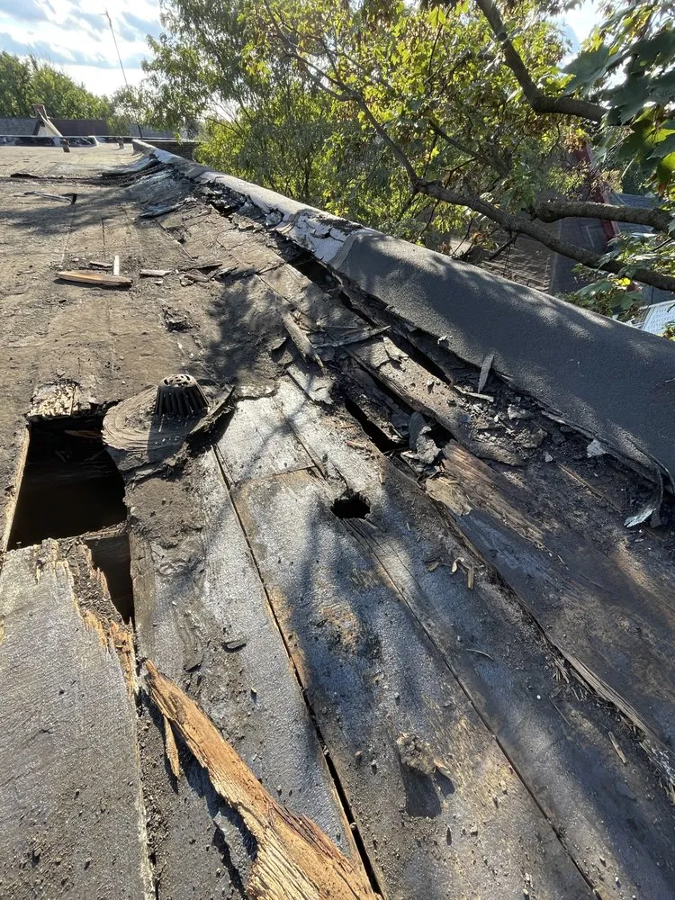 Slide of Up On The Roofs