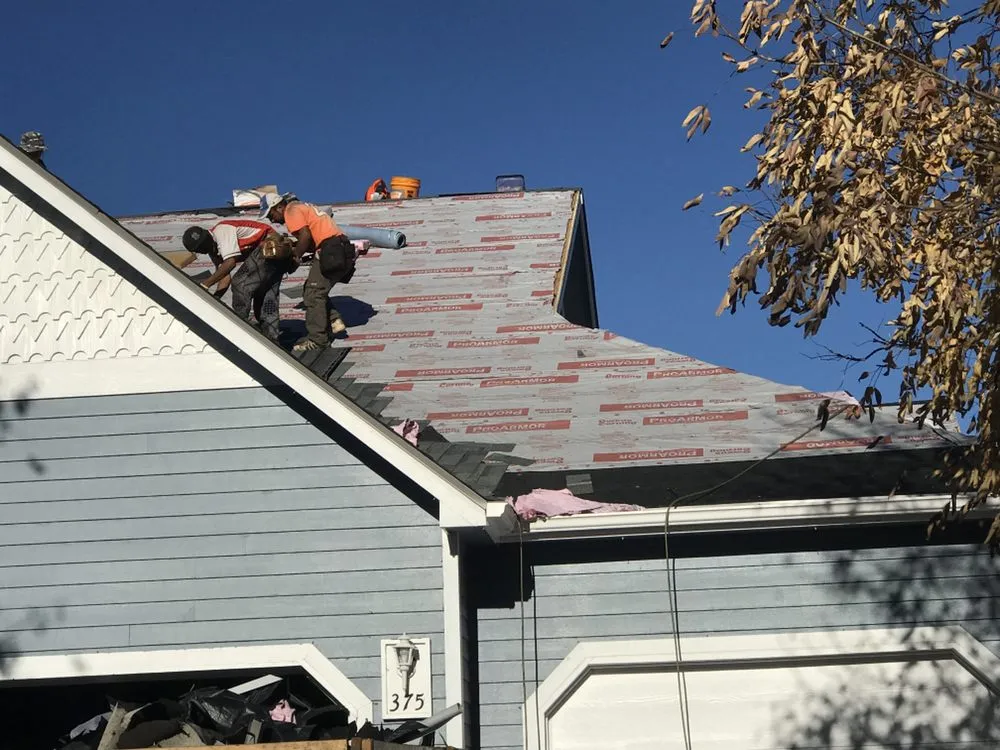 Professional residential roofing service after storm damage across Pine, CO - Upslope Contracting
