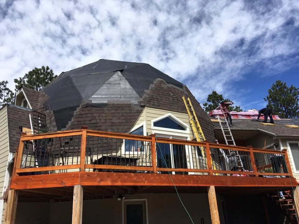Emergency shingle roofing service near you in Pine, CO by Upslope Contracting