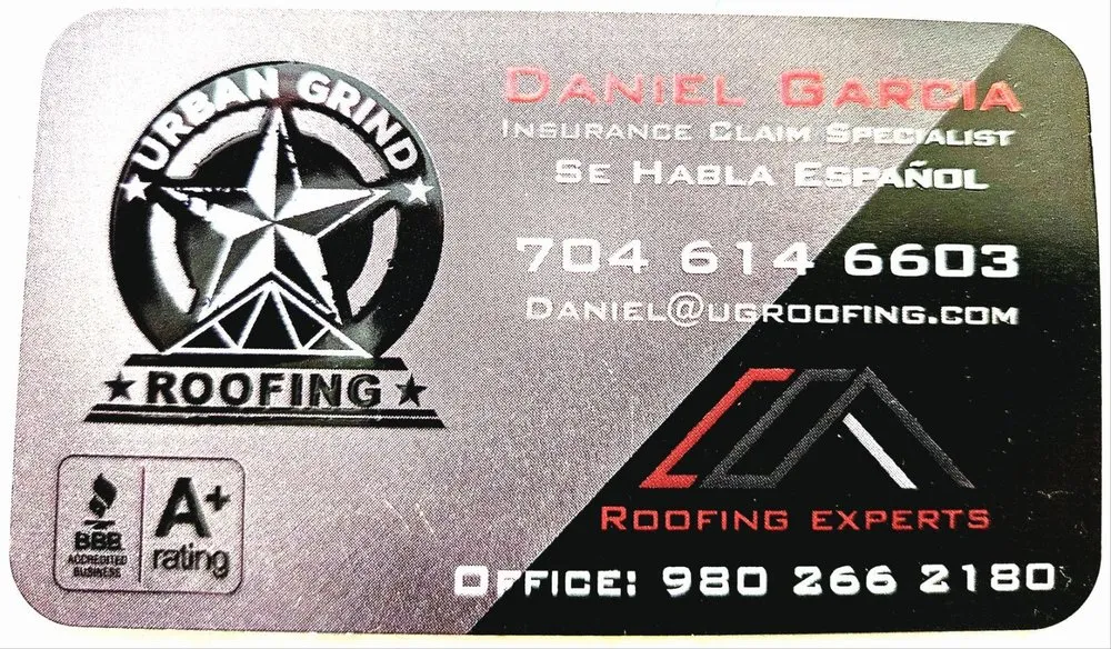 Slide of Urban Grind Roofing