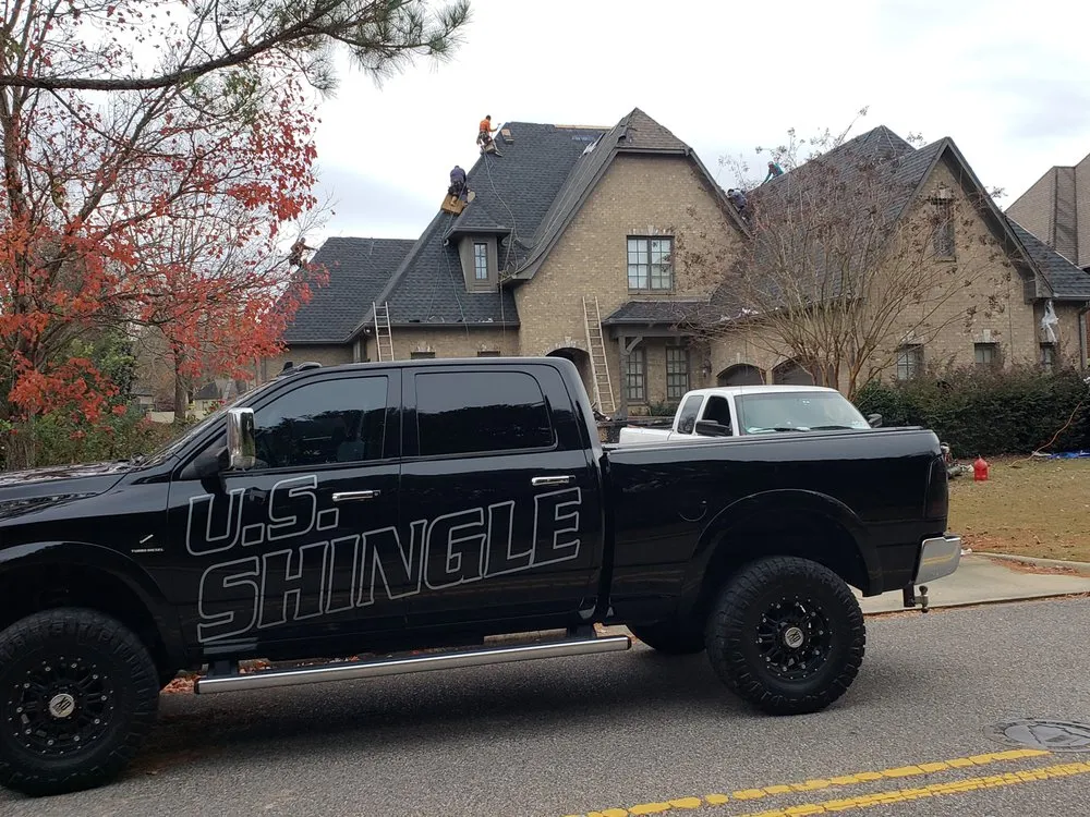 Slide of U.S. Shingle Roofing