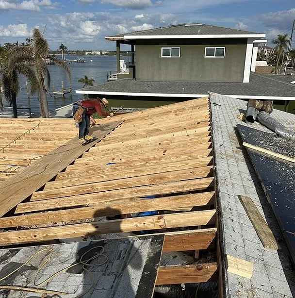 Slide of USA First Roofing