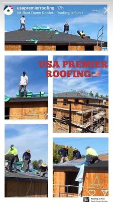 USA Premier Roofing Logo