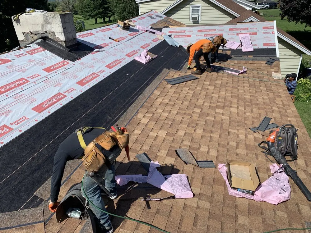 Slide of Utica Roof Pros
