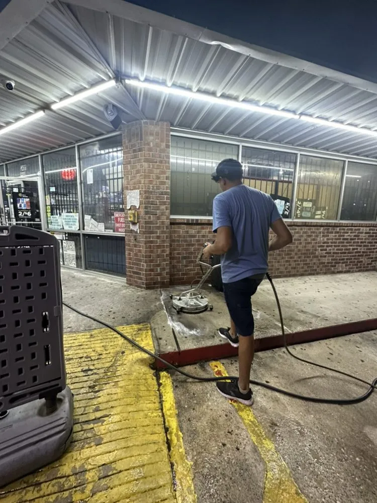 Slide of V & A Pressure Washing Pros