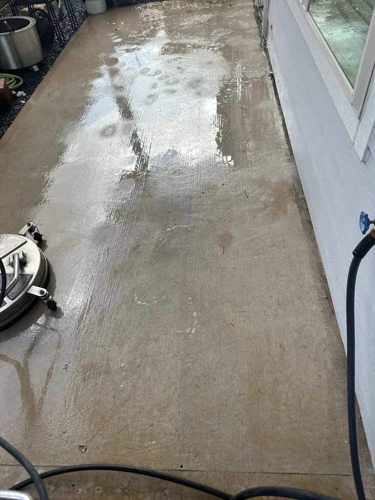 Slide of V & A Pressure Washing Pros