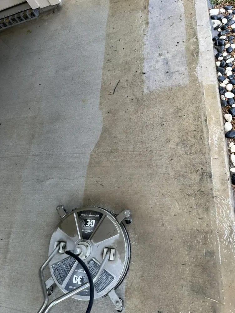 Slide of V & A Pressure Washing Pros