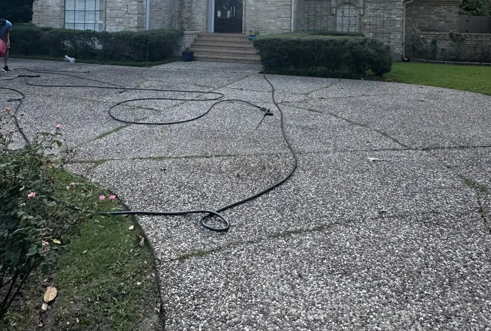 Slide of V & A Pressure Washing Pros