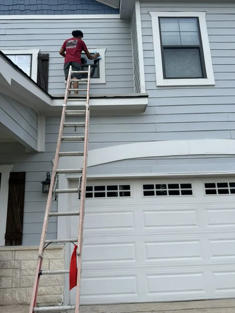 Slide of V & A Pressure Washing Pros