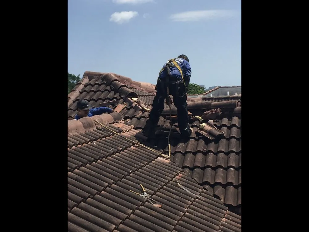 Slide of V & A Roofing