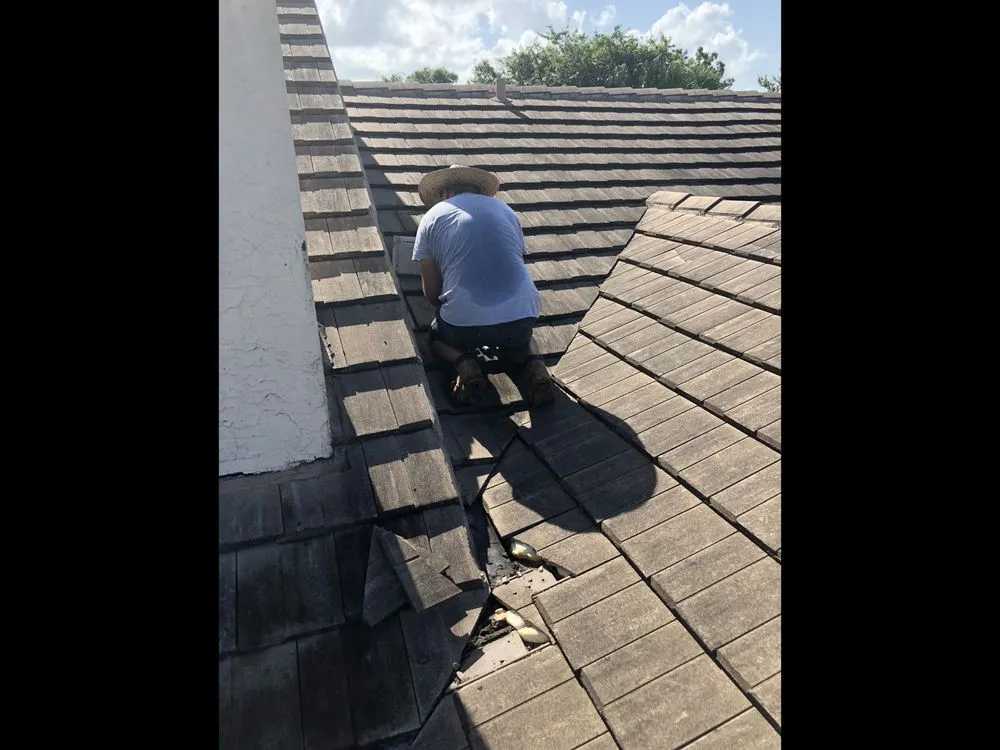 Slide of V & A Roofing
