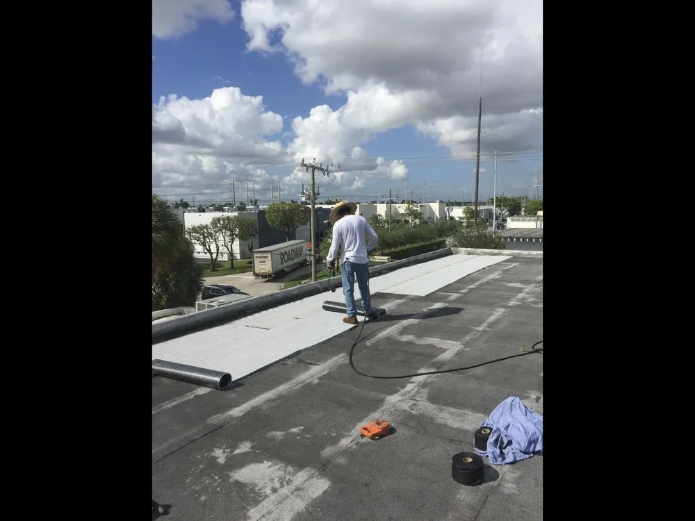 Slide of V & A Roofing