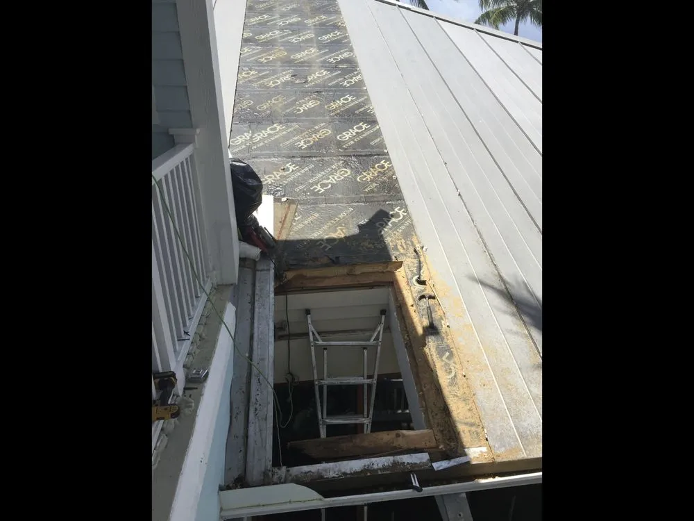 Slide of V & A Roofing